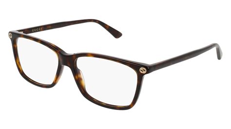 gucci gg 0094o|Gucci GG0094O Eyeglasses 002 Havana 52 mm .